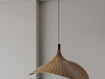 Modern chandelier 3d model