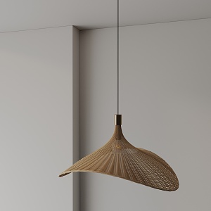 Modern chandelier 3d model