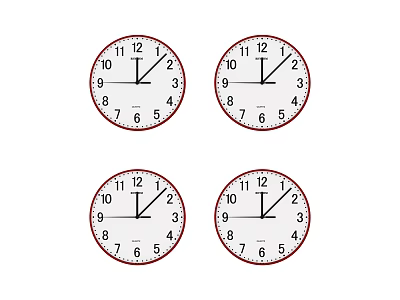 Furnishings clock 3d model