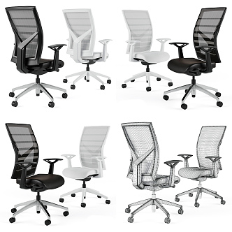 Modern office chair 3d model