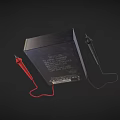 Analog Multimeter With Red Gray Test Probes For Industrial Measurement
