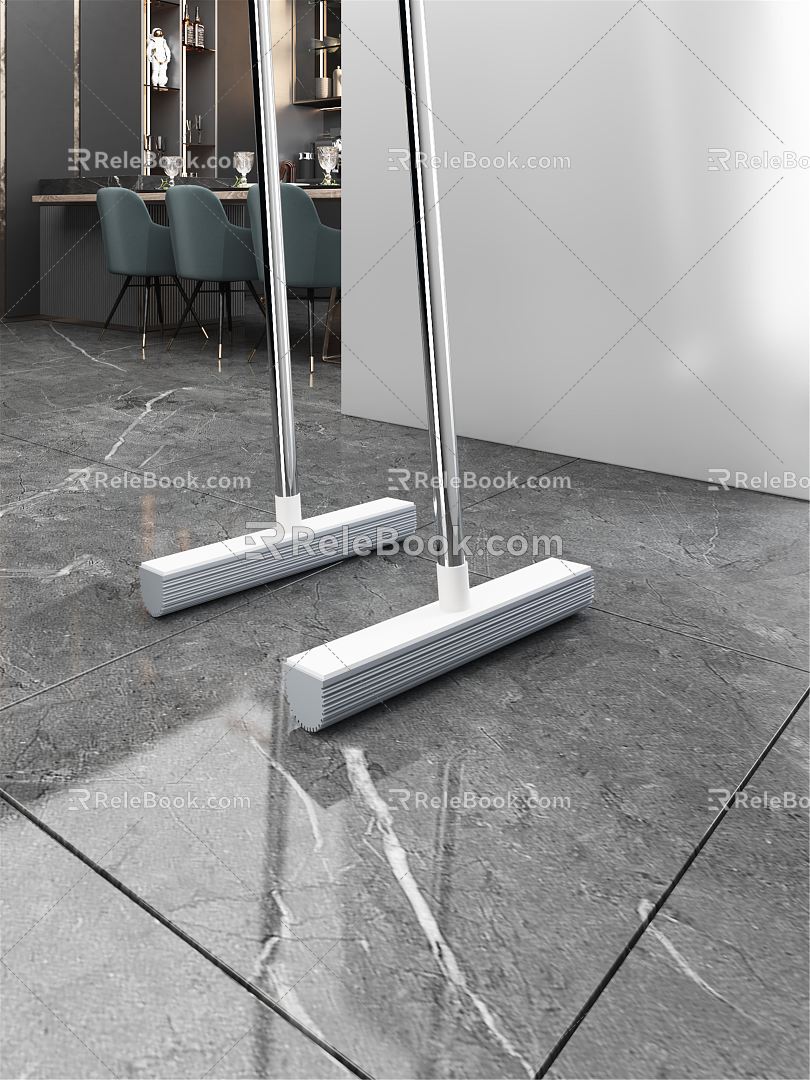 Modern Mop 3d model