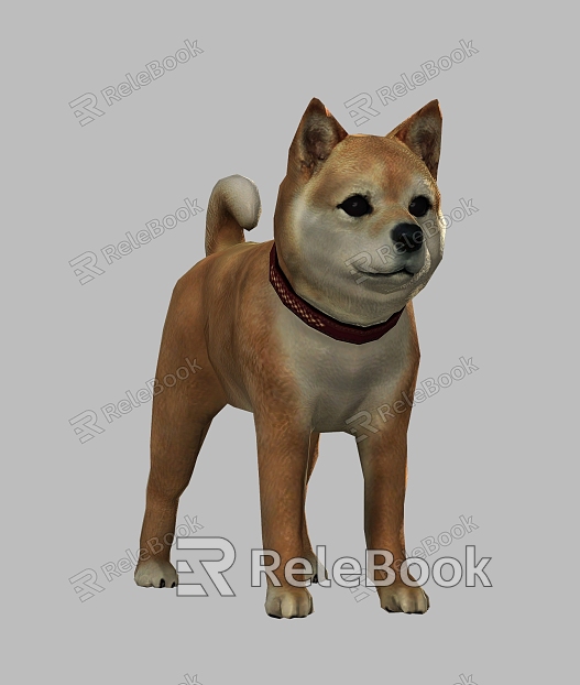 Akita dog animal dog dog Akita dog small animal puppy cute pet dog model