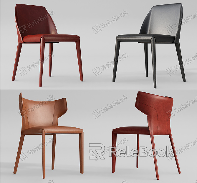 Modern Dining Chair Single Chair model