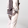 Game Movie Character Astronaut Suit Design In Multiple Angles White Black Outfit