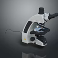 High Quality Household Microscope Tool For Daily Home Use And Science Study 3d model