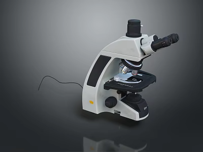 Microscope Magnifier Experimental Equipment Physical Equipment Chemical Observation Equipment Inspection Equipment Science Fiction Equipment 3d model