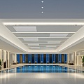 Modern Swimming Pool 3d model