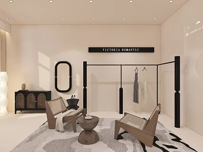 Modern Public Office Space Interior Design With Open Layout Ergonomic Desks And Comfortable Seating 3d model
