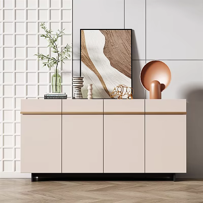 Modern Side Cabinet Entrance Side Cabinet 3d model