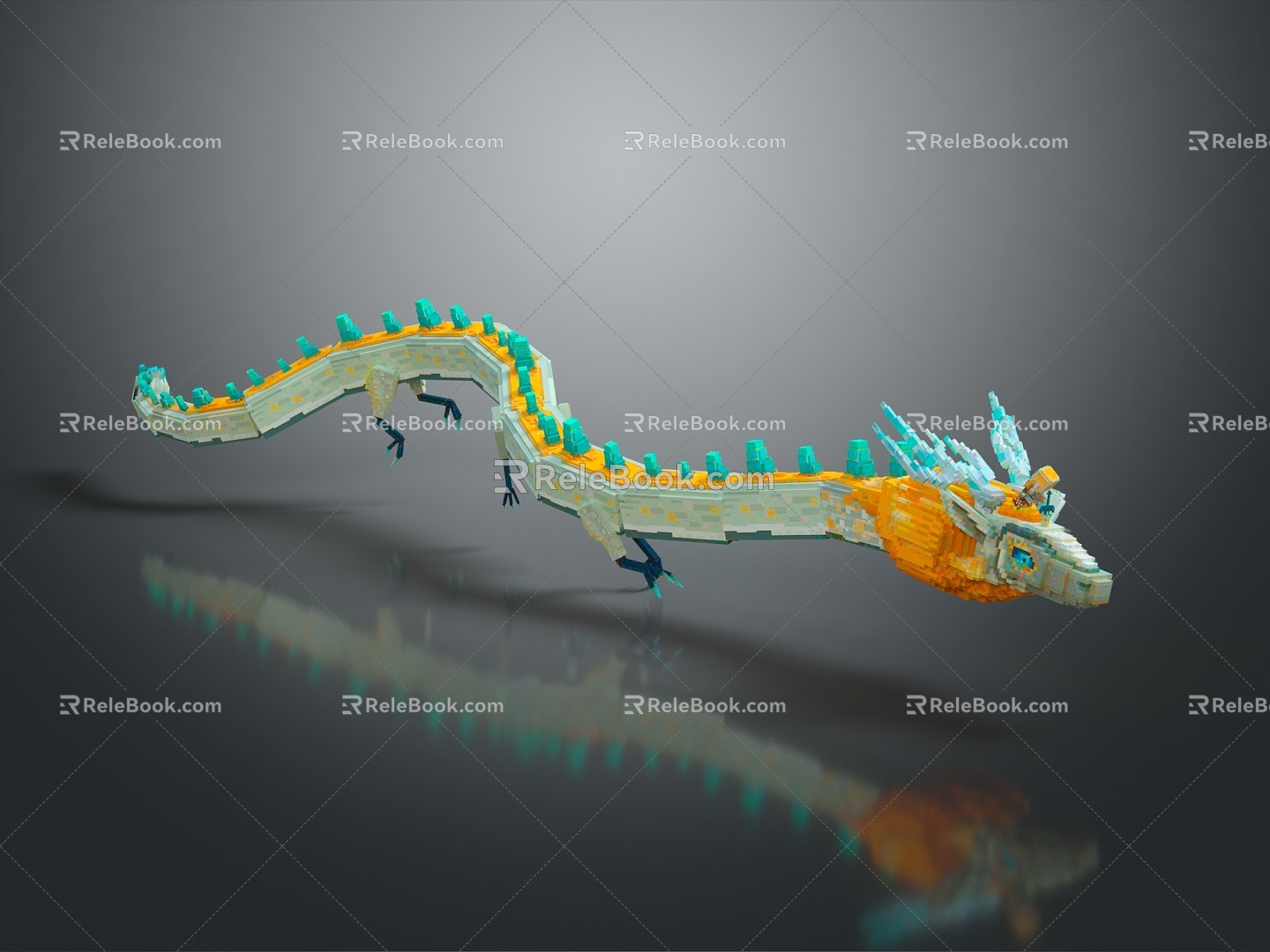 Modern Dragon Chinese Dragon Dragon Dragon 3d model