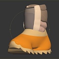 Modern Boots Snow Boots Men Boots 3d model