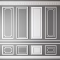 Gypsum Cornice Different Styles for Interior Wall Decoration Design Ideas