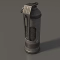 Grenade Sci-fi Grenade Smoke Bomb Flash Bomb High Explosive Bomb Tear Bomb Grenade Simple Mold Grenade Low Mold Low Face Grenade Game Grenade 3d model