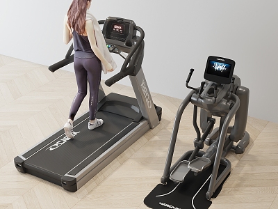 Treadmill 3d model