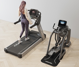 Treadmill 3d model