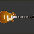 Glossy Amber Sunburst Electric Guitar With Mahogany Neck And Steel Strings
