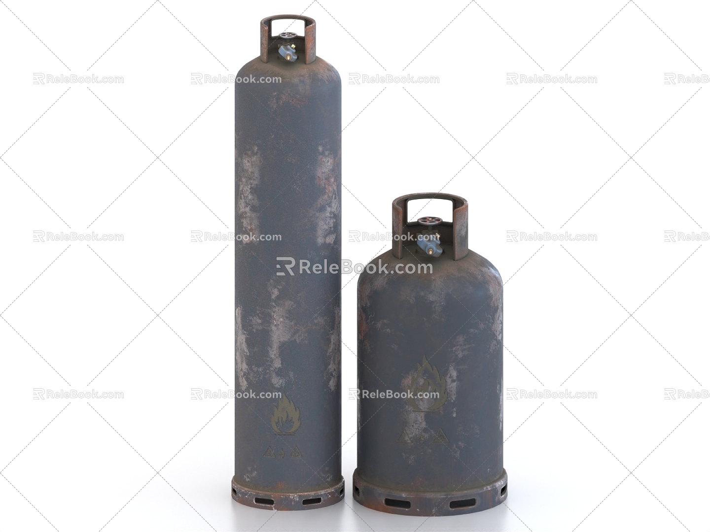 Gas tank LPG tank Natural gas tank Chemical tank Cooling tank Nitrogen tank Ammonia tank 3d model