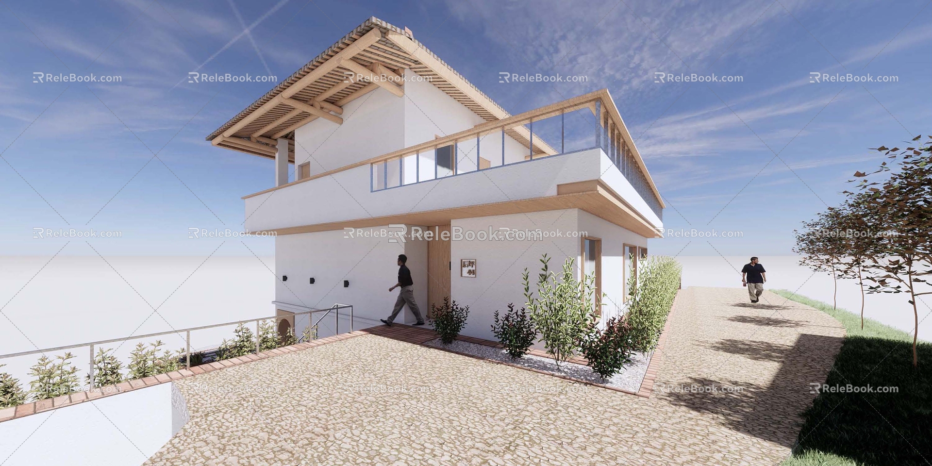 Renovation of Livable Rural Houses in Houping 3d model