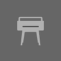 Stylish Wooden Nightstand With Drawer Top Handle And Slim Legs Design