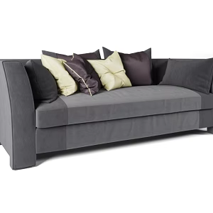 Double sofa 3d model