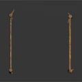 Rustic Wooden Fence Structure With Crossed Planks And Support Posts