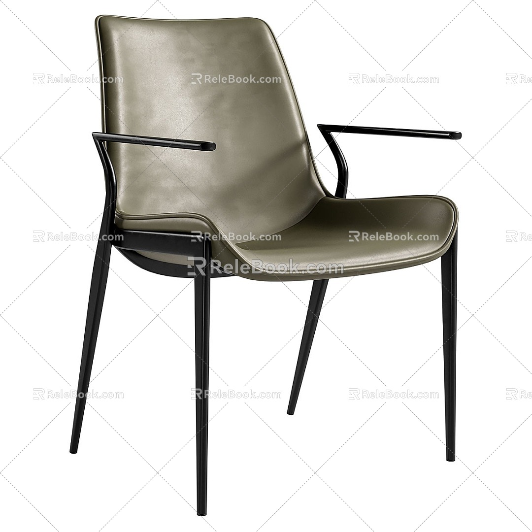 Modern Dining Chair 3d model