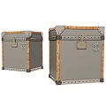 Modern box storage box 3d model