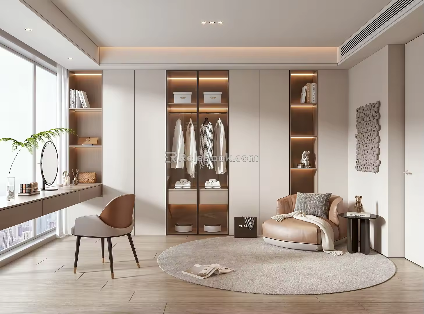 Cloakroom 3d model