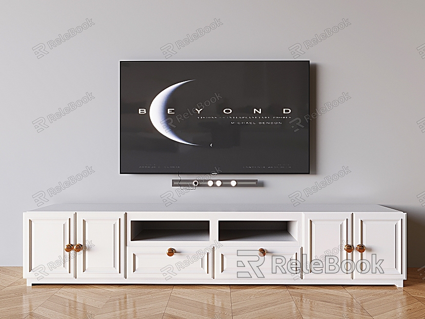 LCD HD TV Smart Laser TV TV Cabinet model