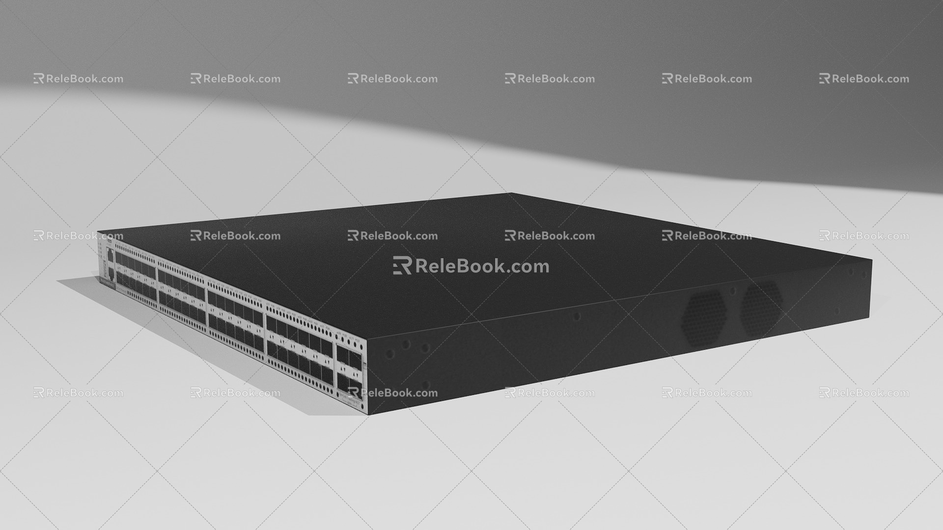 Switch pole reduction surface 3d model