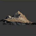 Stone Wood Handcrafted Sculpture With Natural Texture And Warm Wooden Tones