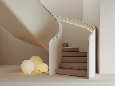 Stairs Rotation Stairs 3d model