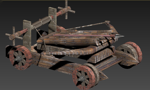 Chinese Bed Crossbow 3d model