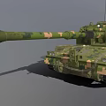 PLZ-05 Self-Propelled Howitzer Self-Propelled Artillery Infantry Fighting Vehicle Tank Armored Vehicle Low Face Number Low Model Simple Model Game Video Level Super Realistic 3d model