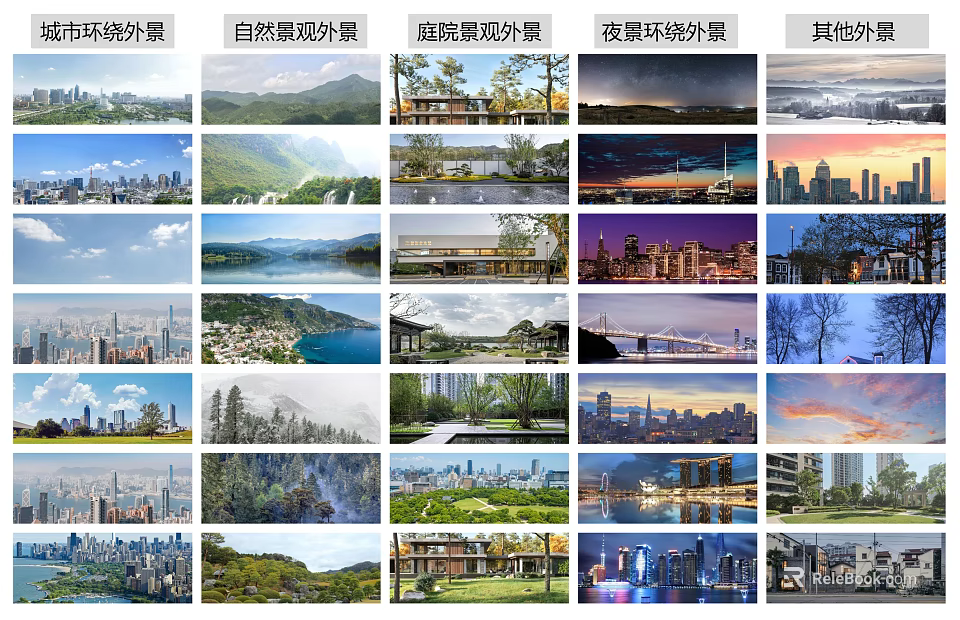 Other Outdoor Scenes Including Natural Landscapes Architectural Views And Night Environments 3d model 