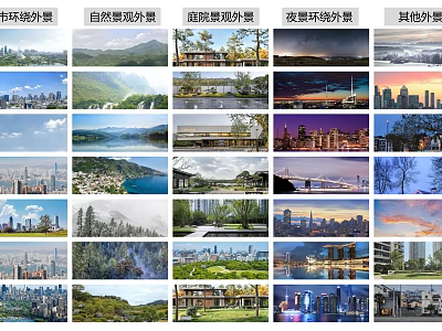 Other Outdoor Scenes Including Natural Landscapes Architectural Views And Night Environments 3d model