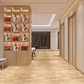 Bright Modern Beauty Hair Salon Interior With Wooden Decor Mirrors And Comfortable Seats