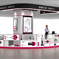 Jiage High-end Home Appliances Specialty Store With Modern Display Counters And Product Showcases