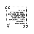Inspirational Quote Wall Decor With Light Bulb Design And Motivational Message Hanging