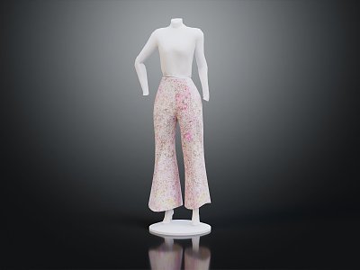 Modern Model Pants 3d model