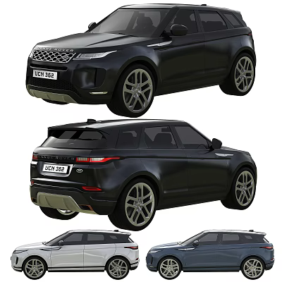 Hyundai Car Off-Road Land Rover Car 3d model