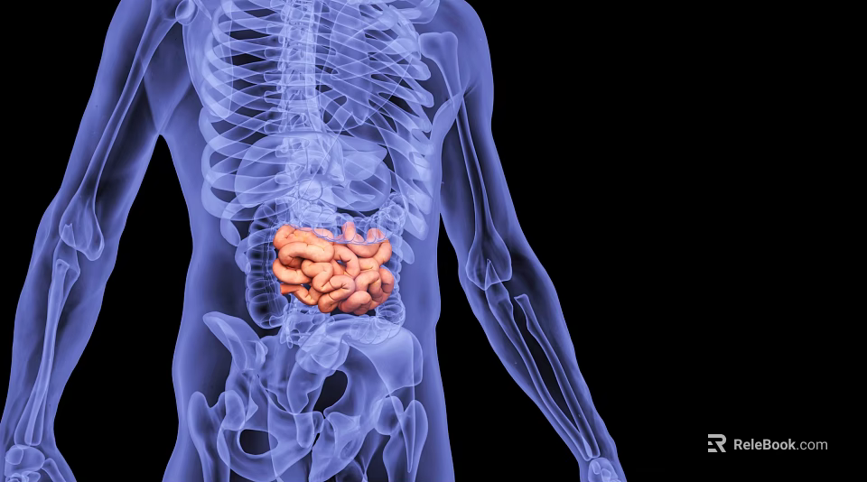 Advanced 3D Medical Imaging Device For Human Skeleton And Intestines Visualization 3d model 