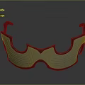 Black Stylish Sunglasses With Unique Frame Design And Dark Lenses For Outdoor Use