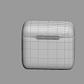 Headset charging bin 3d model