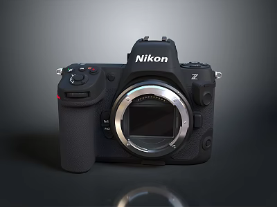 Nikon Z Series Digital Camera Professional Mirrorless Body With Ergonomic Design 3d model