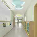Modern Kindergarten 3d model