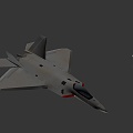 Aircraft Raptor Fighter 3d model