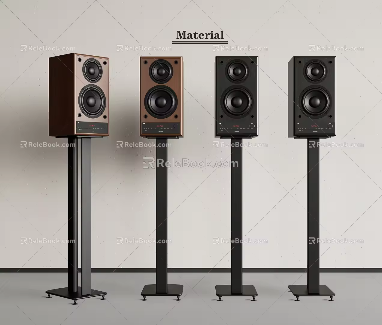 Audio Audio Combination Vertical Audio Bluetooth Speaker Subwoofer 3d model
