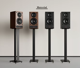Audio Combination Vertical Audio Bluetooth Speaker Subwoofer 3d model
